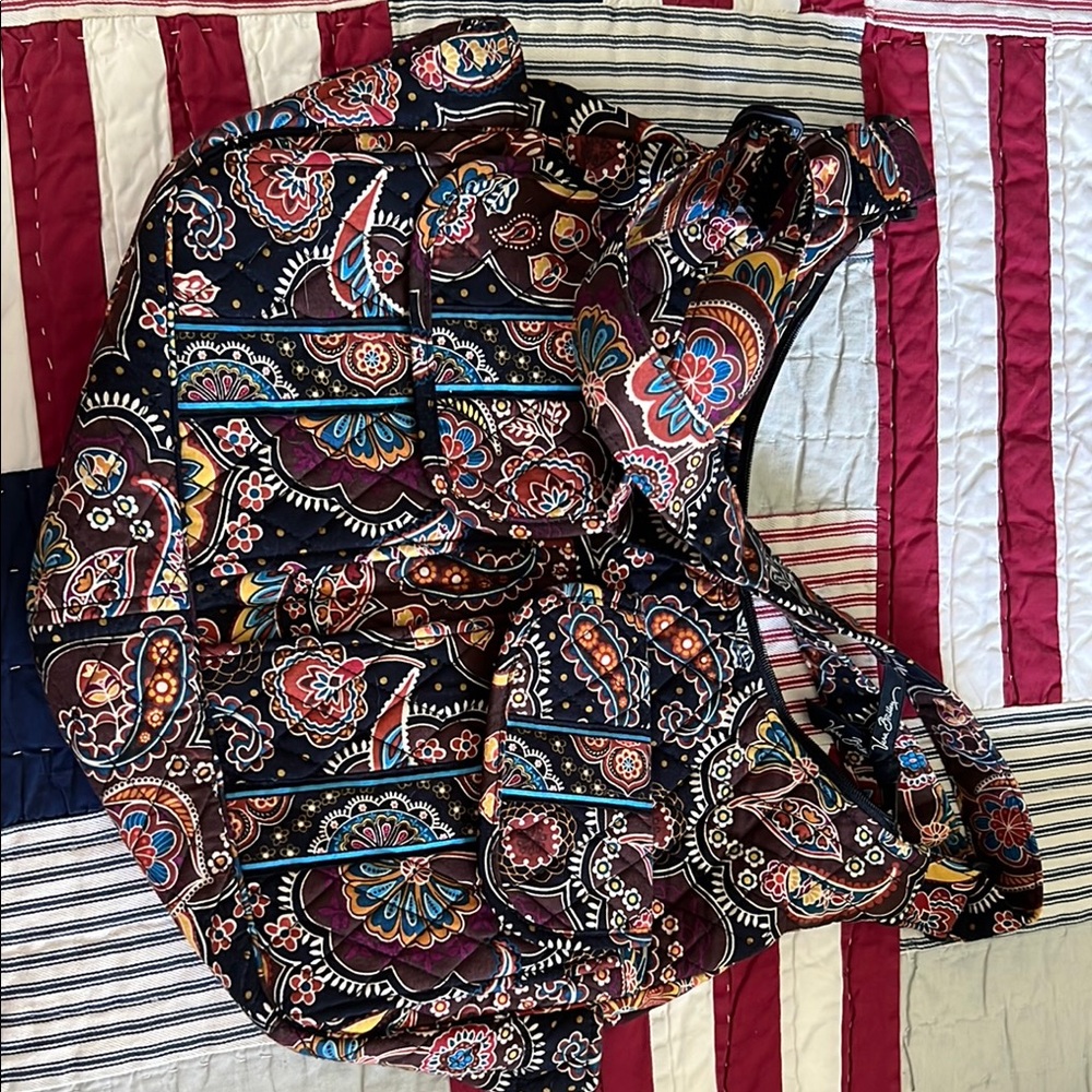 Vera Bradley Floral Paisley Shoulder Bag